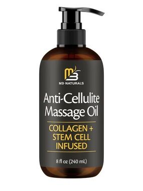 M3 Naturals Firming Body Anti-Cellulite Massage Oil 8oz